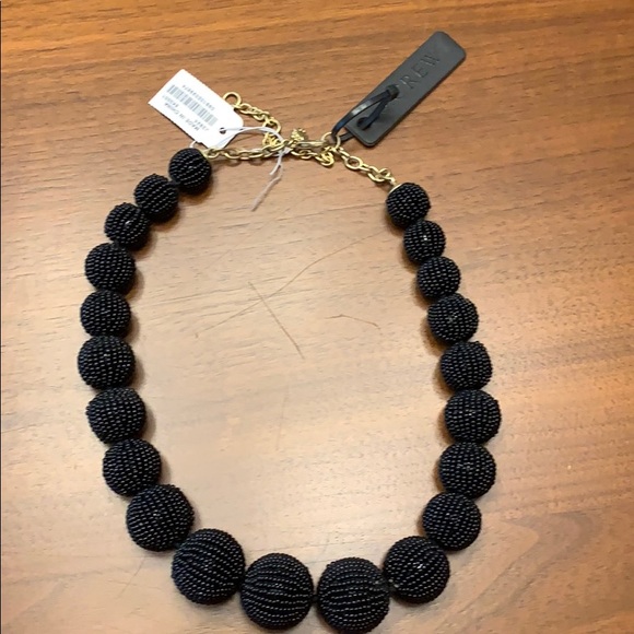J. Crew Factory Jewelry - J.Crew Beaded Ball Necklace